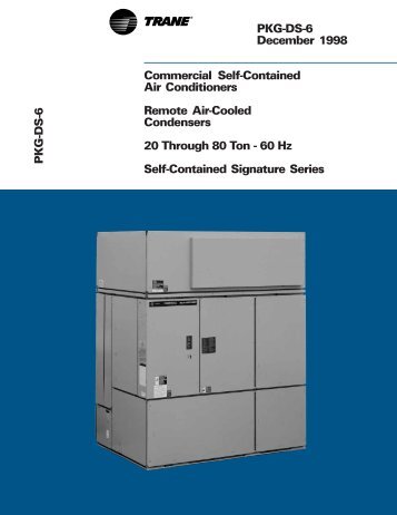 Commercial Self-Contained Air Conditioners and Remote Air - Trane