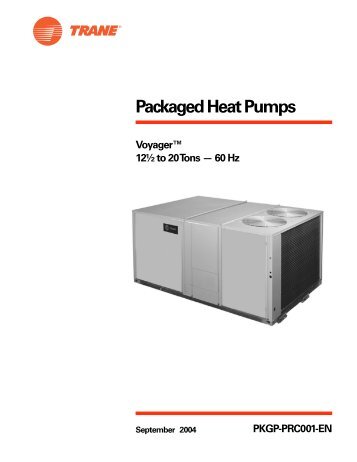 Performance Data - Trane