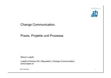 Change Communication - loepfe.ch