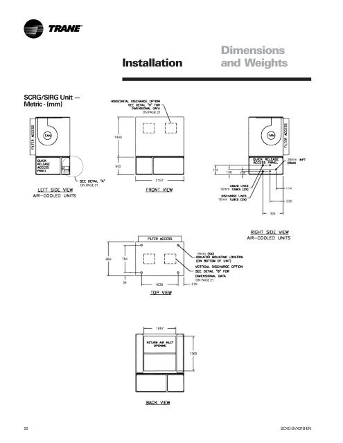 Installation, Owner, and Diagnostic Manual IntelliPak® - Trane