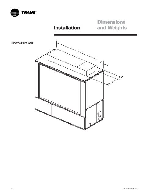 Installation, Owner, and Diagnostic Manual IntelliPak® - Trane