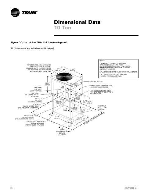 Split System Cooling Units - Trane