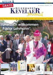 „Herzlich willkommen Pastor Lohmann“ - Blickpunkt Kevelaer ...