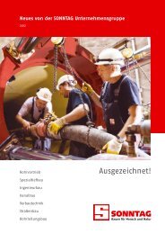 Unternehmensbroschüre 2012 (PDF) - Sonntag Baugesellschaft ...