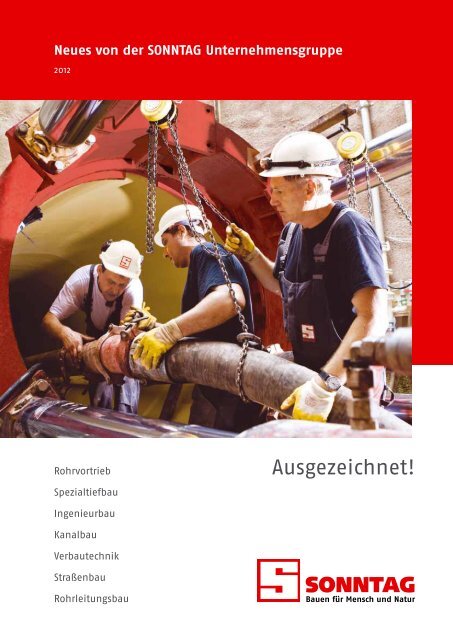 Unternehmensbroschüre 2012 (PDF) - Sonntag Baugesellschaft ...