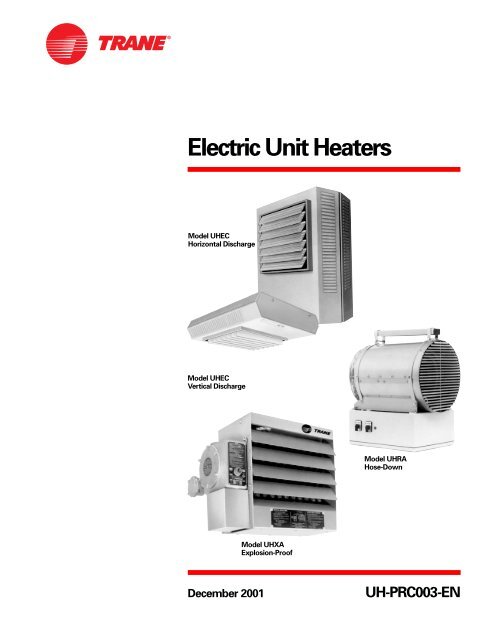 Electric Unit Heaters - Trane