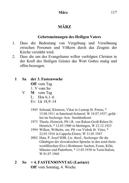 DIREKTORIUM 2007 – 2008 - Kirchenmusik