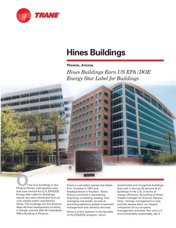 Hines Buildings - Trane