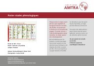 Poster stades phenologiques