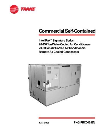 Commercial Self-Contained - Trane