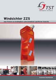 Windsichter ZZS - TrennSo-Technik