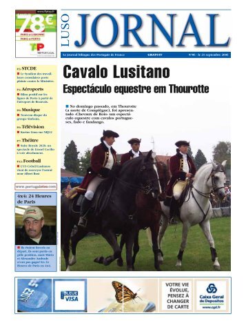 Cavalo Lusitano - Lusojornal