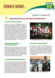 Tennis News 18 - Trenz AG