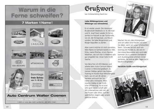 Tel.: 02163/983350 • Fax - Vereinigte Bruderschaft Waldniel