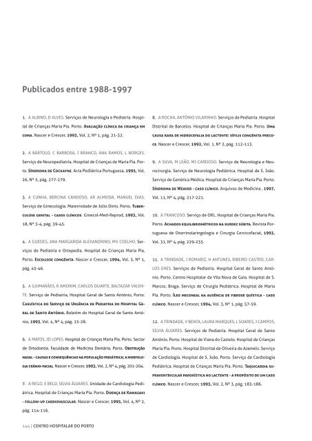 Publicados entre 1998-2007 - Repositório Científico do Centro ...