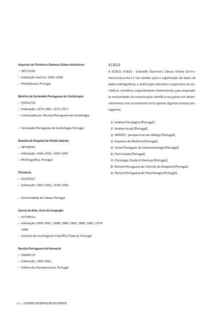 Publicados entre 1998-2007 - Repositório Científico do Centro ...