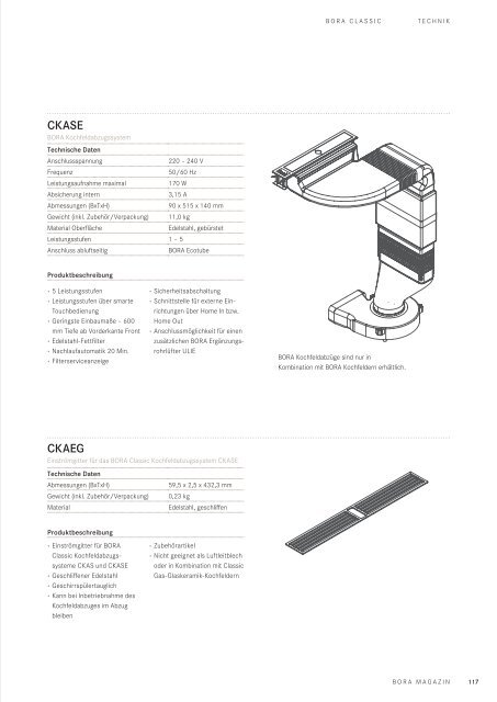 BORA Magazin – Deutsch