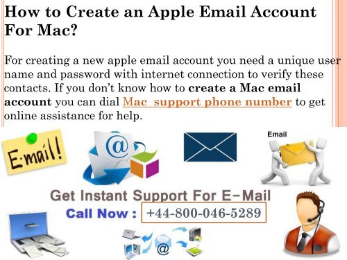 How to fix Email Not Working Issue on Apple Mac +44-800-046-5289