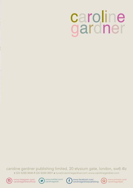 Caroline Gardner May Cards Release