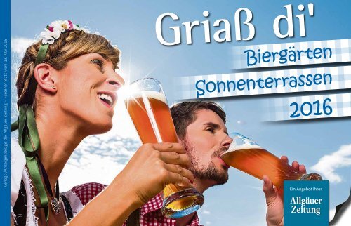 Biergarten Sonnenterrassen Füssen 2016