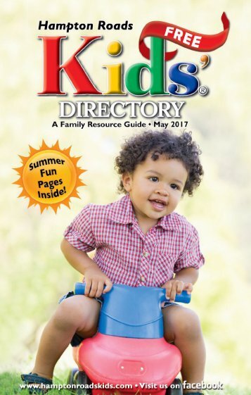 Hampton Roads Kids' Directory May 2017