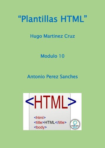 Plantillas HTML