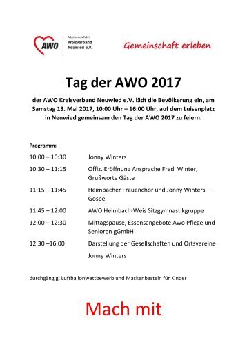Tag der AWO 2017