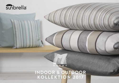 MAGMA In-Outdoor Kollektion 2017 Sunbrella