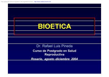 BIOETICA