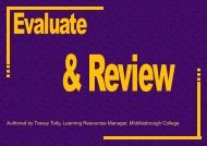 Evaluate and Review