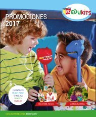 CATALOGO PROMOCIONAL 2017 EDUKITS