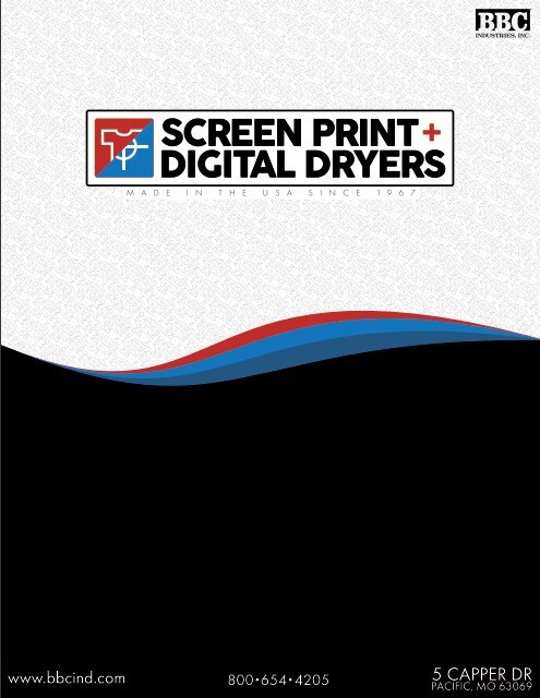 Screen Print & Digital Dryers 2017 - Proof 1