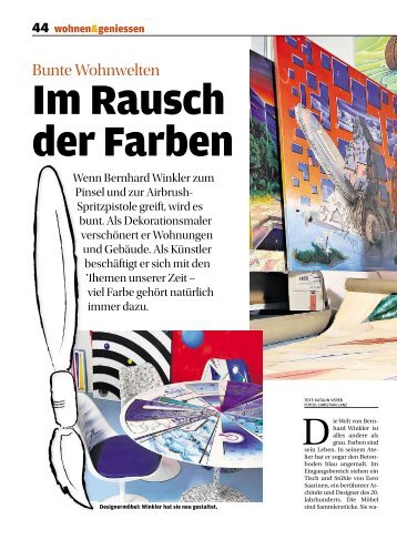Coopzeitung 2011 KW26 Pressebericht - Malerei Airbrush Winkler