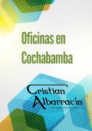 OFICINAS COCHABAMBA