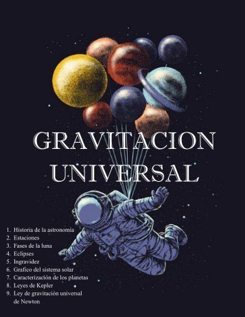 GRAVITACION UNIVERSAL