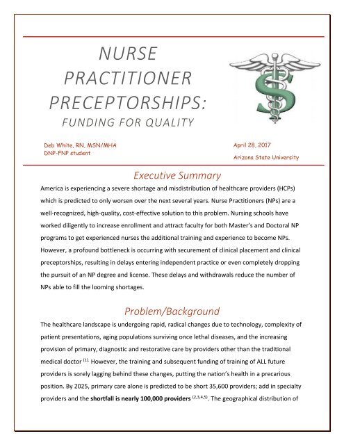 Nurse Practitioner Funding Preceptorships   Nurse Practitioner Funding Preceptorships 