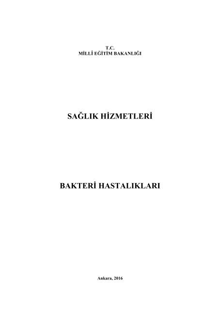 Bakteri Hastalıkları