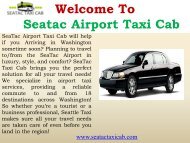 Taxi Service to Airport| SeaTac Taxi Cab
