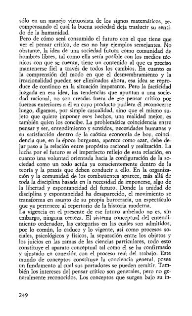 TEORIA CRITICA-MAX HORKHEIMER