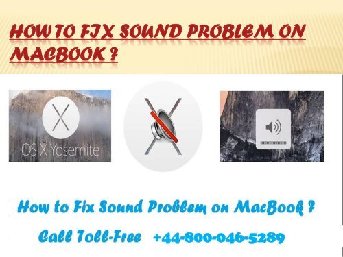 How to Fix Sound Problem on MacBookHow to Fix Sound Problem on MacBook ...