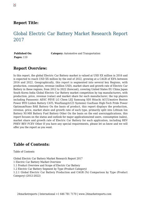 global-electric-car-battery-market-research-report-2017-24marketreports