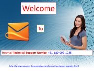 Hotmail Support
