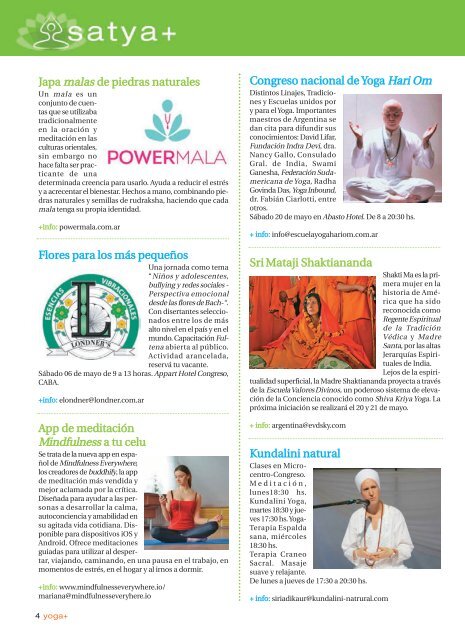 Revista YOGA + (Edición 68)