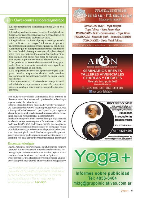 Revista YOGA + (Edición 68)