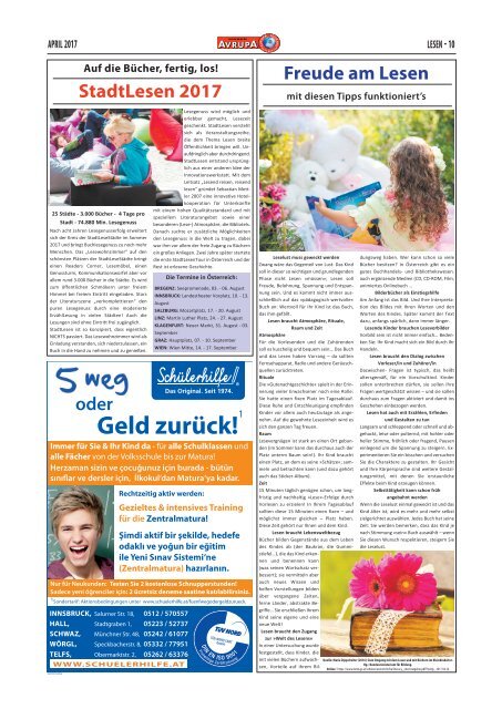 EUROPA JOURNAL - HABER AVRUPA APRIL2017