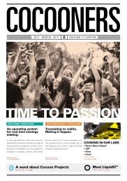 COCOONERS - Making It Happen - No 2, March 2017