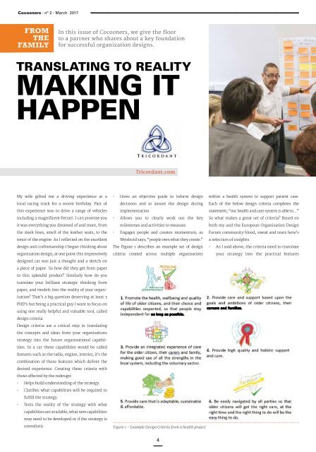 COCOONERS - Making It Happen - No 2, March 2017