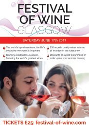 Glasgow Festival of Wine  | Wine Tasting