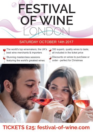 London Festival of Wine | Wine Tasting