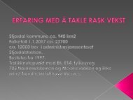 ERFARING MED Å TAKLE RASK VEKST (1)